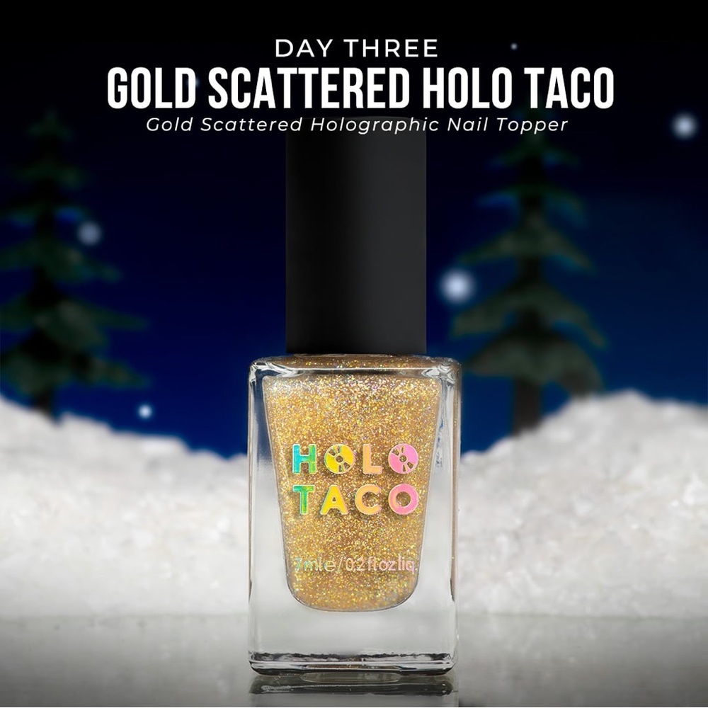 Holo Taco Nail Topper